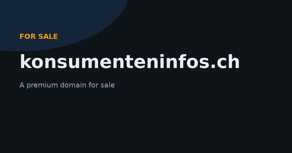 konsumenteninfos.ch