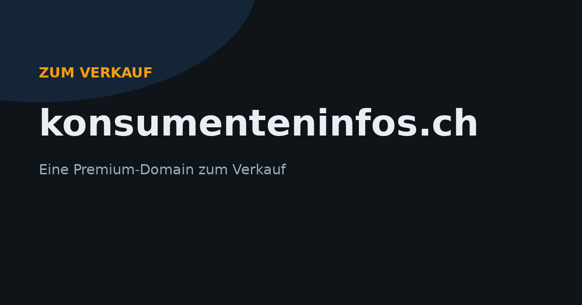 konsumenteninfos.ch